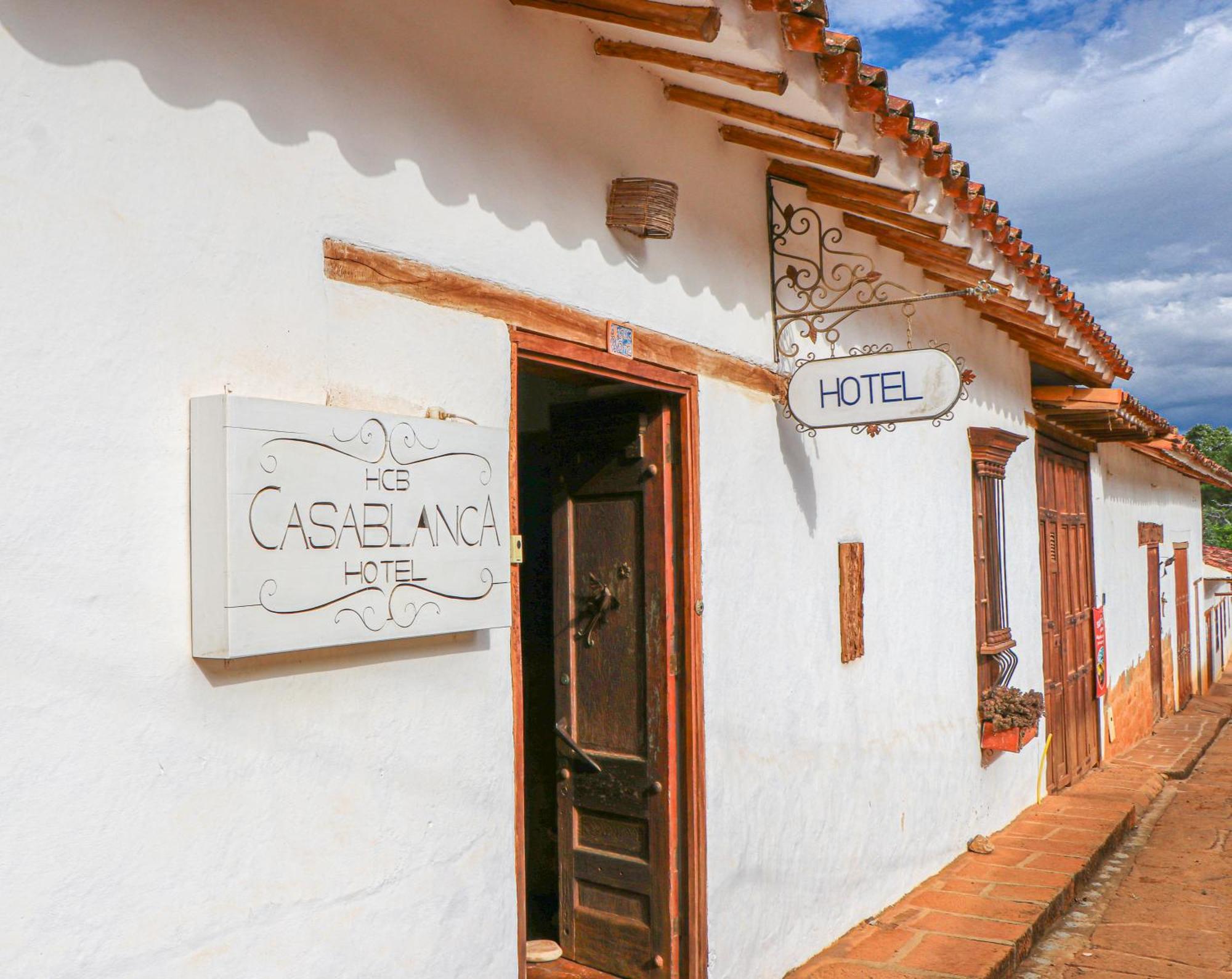 Hotel Casa Blanca Barichara Exterior foto